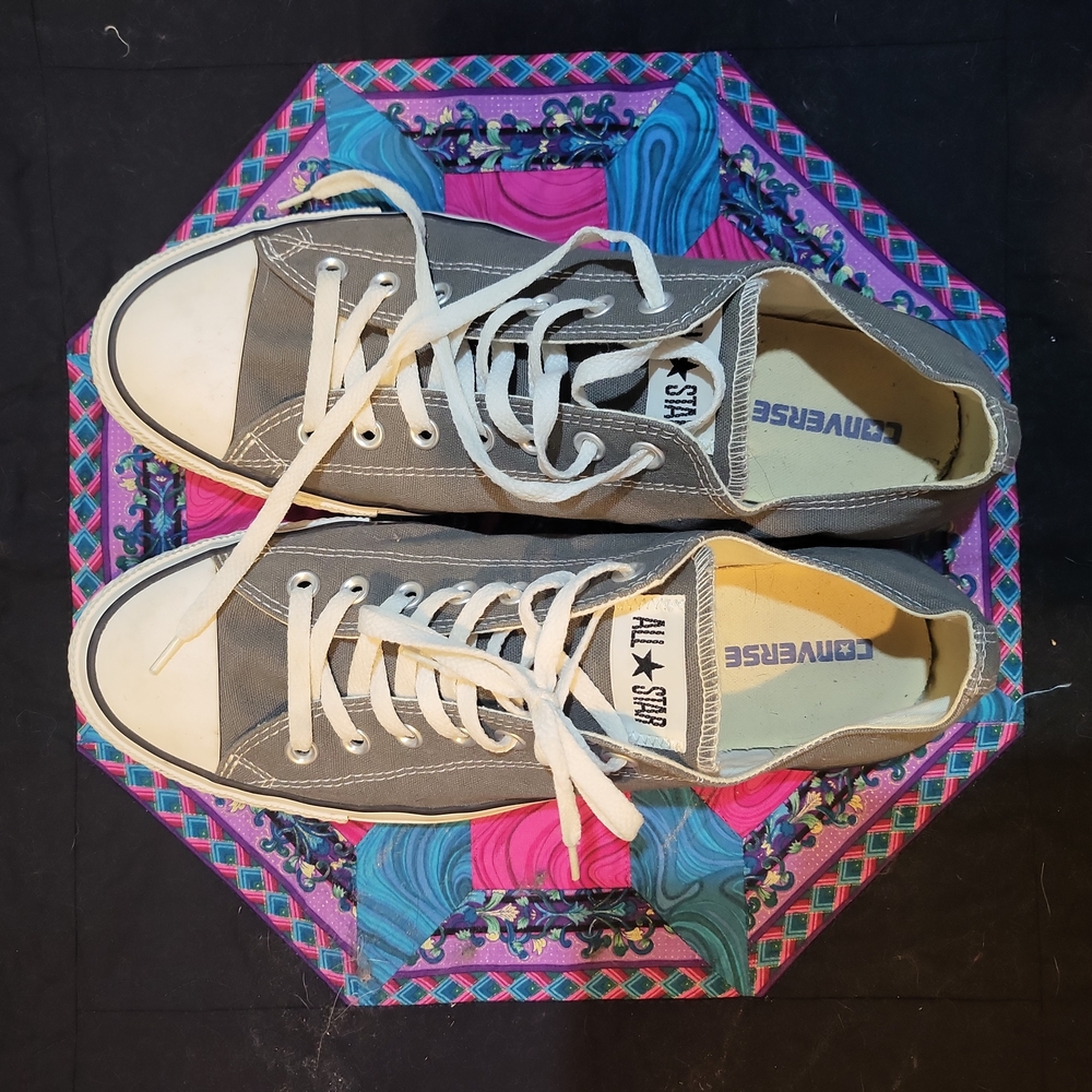 Converse All Stars Grey Lowtop